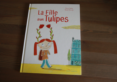 Album jeunesse "La fille aux tulipes"