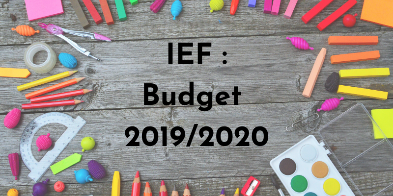 Budget IEF 2019/2020